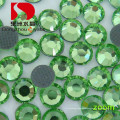 Chinese Peridot DMC Back Glue Hotfix Rhinestone for Wholesale (DZ-01)